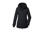 Parka KILLTEC "KOW 93 WMN PKR", Damen, Gr. 40, schwarz, Obermaterial: 100% Polyester.Futter: 100% Polyamid.Füllung: 100% Polyester, Jacken Parka, Wasser- und winddichter Damenparka, atmungsaktiv, recyceltes Material