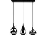 Hängeleuchte Lumina Schwarz/Chromfarben max.40Watt