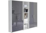 Aktenschrank Office Edition Sw Set 10 Weiß/Anthrazit