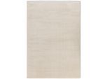 Teppich ASTRA "Domaso 250", beige (creme), B:80cm H:18mm L:150cm, Kunstfaser, Teppiche, Teppich, pastell Farben, weiche Haptik, uni, leichter Glanz,Wohnzimmer