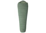 Nordisk - Ides ±0° Mummy Sleeping Bag - Daunenschlafsack Gr M - bis 175 cm Zip: Left Grün