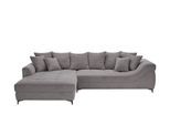 bobb Ecksofa Jonna ¦ grau ¦ Maße (cm): B: 317 H: 93 T: 226.0