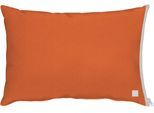 Dekokissen APELT "3900" Gr. 2, orange (orange, unifarben), B:41cm H:0,5cm L:61cm, Obermaterial: 100% Polyacryl, Dekokissen_Sitzkissen_Kissenhüllen