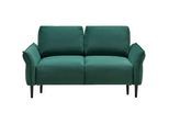 2-Sitzer-Sofa Custom Dunkelgrün