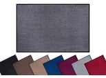 Fußmatte HANSE HOME "Triton" Gr. 1, grau, B:60cm H:7mm L:80cm, Polypropylen (PP), Teppiche, Fußmatte, Schmutzfangmatte, Türmatte, In- und Outdoor, Läufer, waschbar