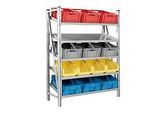 Fachebene, schräg, für Regal R 7000, T 600 x B 1283 mm