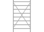 Grundregal R 3000, 8 Böden, B 1345 mm x T 400 mm, Böden verzinkt