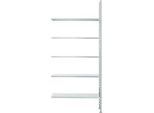 Fachbodenregal FBR 2200, Anbauregal, 5 Böden, 1025 x 600 mm