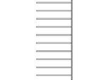 Anbauregal R 3000, 10 Böden, B 1315 mm x T 500 mm, Böden lackiert