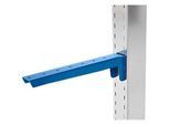 Kragarm KRM, L 800 mm, belastbar bis 180 kg, für Kragarmregal KRM
