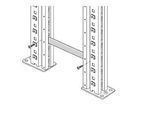 Rahmenverbinder für System R 3000, für Rahmendistanz 50 mm