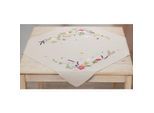 Stickmitteldecke "Happy Springtime"
