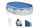 Gre Fidji Oval 610x375x120cm - oberirdischer Stahlpool