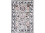 Teppich CARPETFINE "Vintage Liana_2", beige, B:140cm H:6mm L:200cm, Polypropylen (PP), Teppiche, Teppich, Orient Vintage Look, Wohnzimmer