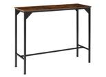 tectake® Bartisch, Industrial Style, rechteckig, 120 x 40 x 100,5 cm