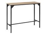 tectake® Bartisch, Industrial Style, rechteckig, 120 x 40 x 100,5 cm