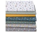 Patchwork- und Quiltpaket "Bauernhof", weiß-color