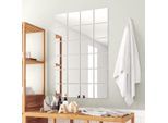 vidaXL 48-tlg. Spiegelfliesen-Set Quadratisch Glas