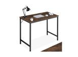 tectake® Schreibtisch, Industrial Style, große Beinfreiheit, Höhe 75,5 cm