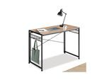 tectake® Schreibtisch, Industrial Style, klappbar, mit seitlichen Gitterflächen und 8 Haken, 102 x 51 x 77 cm