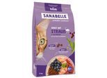 Sanabelle Trockenfutter Katze, Adult, mit Strauß 2x2 kg