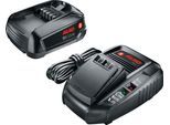 Akku-Set AL-KO "HOME AND GARDEN COMPATIBLE 18 V", schwarz, Akkumulatoren, Vorteils-Set mit Ladegerät