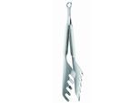 Spaghettizange RÖSLE, silber (edelstahlfarben), L:30cm, Edelstahl 18/10, Küchenzangen, zum Servieren von Teigwaren, Edelstahl 18/10, spülmaschinengeeignet