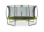 Exit Toys Trampolin , Grün , Metall, Kunststoff , rund , 269 cm , EN 71, Ce , Freizeit & Co, Gartenspielzeug, Hüpfburgen & Trampoline