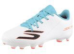 Fußballschuh SKECHERS "JR CRIB FG, Skechers Skx_2 Jr Td Mg", Mädchen, Gr. 31, wtqp weiß, Lederimitat, Schuhe Fußballschuh, Academy Fußballschuh mit reaktionsschneller Passform