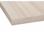 Arbeitsplatte OPTIFIT "Mats", braun (akaziefarben), B:100cm H:2,8cm T:60cm, Holzwerkstoff, Tischplatten, 28 mm stark
