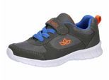 Sneaker LICO "Freizeitschuh Blaine VS", Mädchen, Gr. 34, grau, Synthetik, Schuhe Sneaker