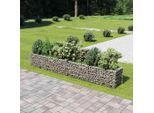vidaXL Gabionen-Hochbeet Verzinkter Stahl 360×50×50 cm