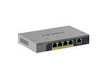 NETGEAR Easy Smart GS105EPP - Switch - high-power - L3 - Smart - 1 x 10/100/1000 + 4 x 10/100/1000 (PoE+)