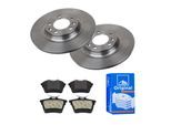 ATE Bremsensatz, Scheibenbremse 142022360 Hinterachse voll 290mm 12mm für Citroën Peugeot