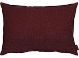 Dekokissen APELT "Tony" Gr. 1, rot (bordeaux, unifarben), B:40cm H:5cm L:60cm, Polyester, Dekokissen_Sitzkissen_Kissenhüllen, Hochwertiger Bouclé, Kissen gefüllt