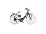 Via Veneto Elektro-Citybike 28 Zoll LETOULE "Modé Hybrid" Lady, Buio