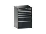 Lista Schubladenschrank 36x36E (BxTxH) 717x725x1000mm KEY Lock R7016 (14.416.200)