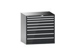 Lista Schubladenschrank 54x36E (BxTxH) 1023x725x1000mm KEY Lock R7016 (14.513.200)