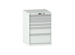 Lista Schubladenschrank 36x36E (BxTxH) 717x725x1000mm KEY Lock R7035 (14.416.020)