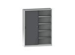 Lista Schiebetürschrank (BxTxH) 2000x580x1950mm KEY Lock R7035/N6502 (58.754.519)