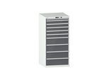 Lista Schubladenschrank 36x36E (BxTxH) 717x725x1450mm KEY Lock R7035/N6502 (14.512.519)