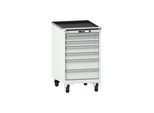 Lista Schubladenschrank mobil 27x36E (BxTxH) 564x725x990mm KEY Lock R7035 (14.372.020)