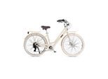 Via Veneto Elektro-Citybike 28 Zoll LETOULE "Modé Hybrid" Lady, Avana nights