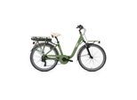 Via Veneto Elektro-Citybike 26 Zoll LETOULE "LaFolie" , Verde Palma