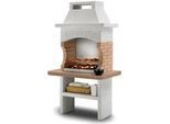 Palazzetti Gran Canaria - Grillkamin aus Beton - Grillrost 68x40 cm