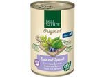 REAL NATURE Superfood Nassfutter Hund, Adult, Ente mit Spinat 24x400 g