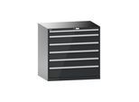 Lista Schubladenschrank 54x36E (BxTxH) 1023x725x1000mm KEY Lock R7016 (14.515.200)