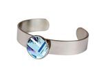Armband DEMARIE "Edelstahl mit Silber-/Goldeinlage", bunt (mehrfarbig), Armbänder, Damen, 18cm, Edelstahl, glänzend, Armband