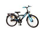 TPFSports Thombike Kinderfahrrad - Jungen - 20 Zoll - Rücktritt + Handbremsen - Schwarz/Rot