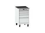 Lista Schubladenschrank mobil 27x36E (BxTxH) 564x725x990mm KEY Lock R7035 (14.374.020)